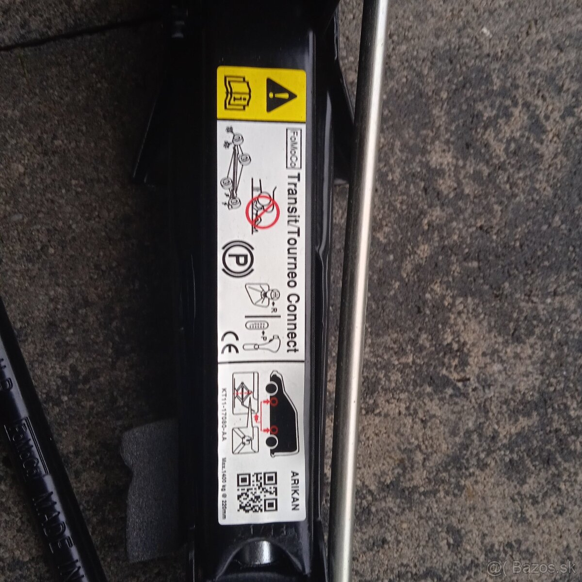 Hever zdvihák ford tranzit & tourneo connect