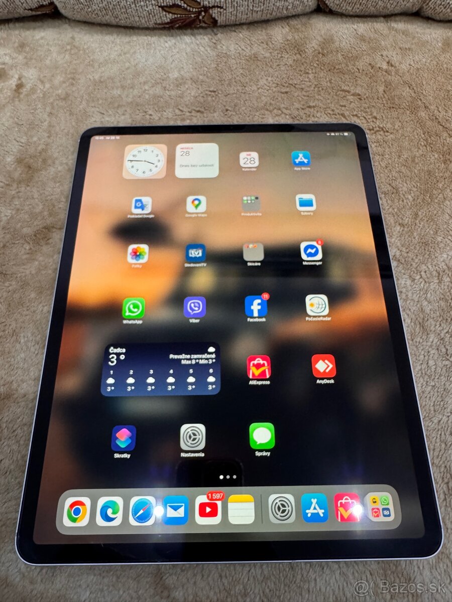 iPad Pro 256GB Wifi+Cell (12,9 palca 3gen)+Pencil 2gen