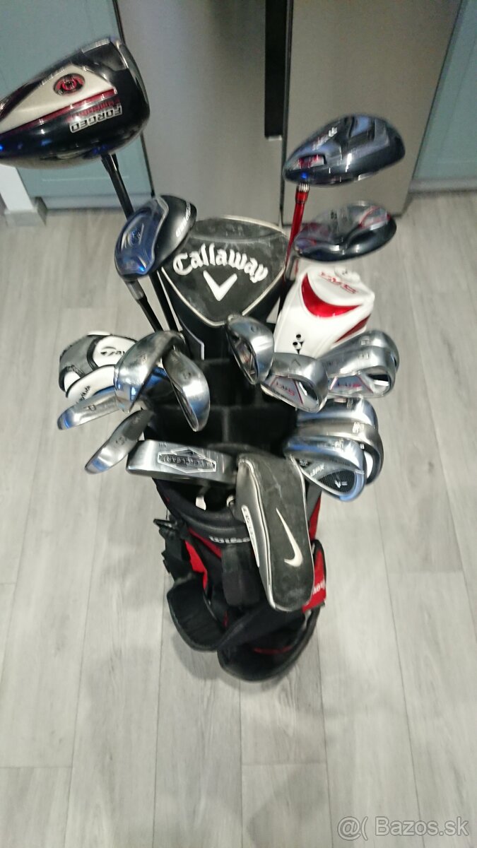 Golfový set pre ľaváka