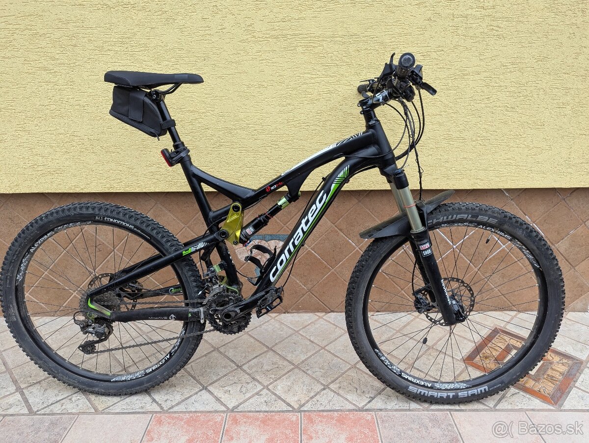 Celoodpruzeny horský bicykel corratec