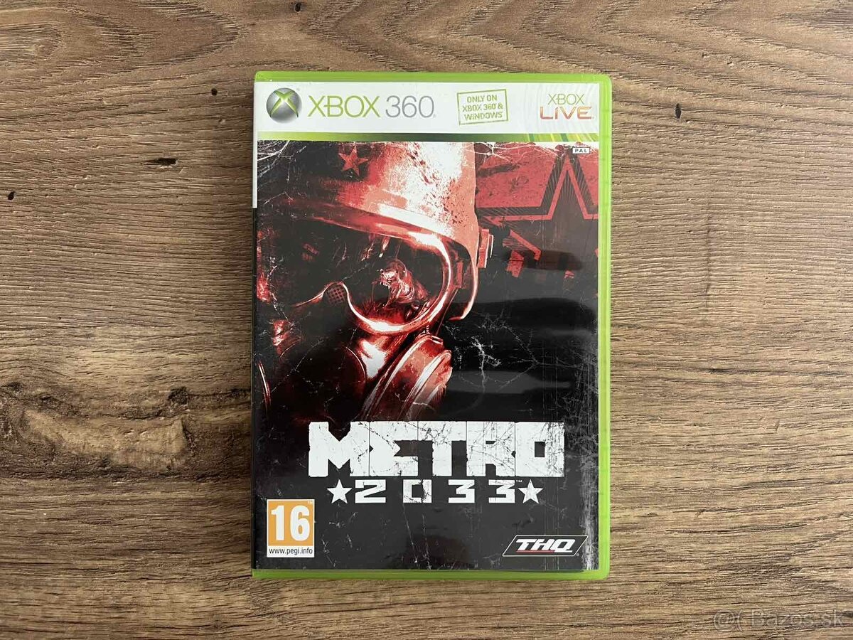 Hra na XBOX 360 - Metro 2033