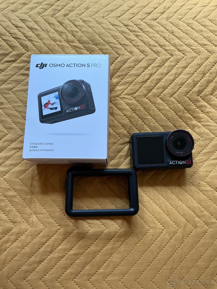 DJI Osmo Action 5 Pro – Standard Combo – TOP STAV, Záruka
