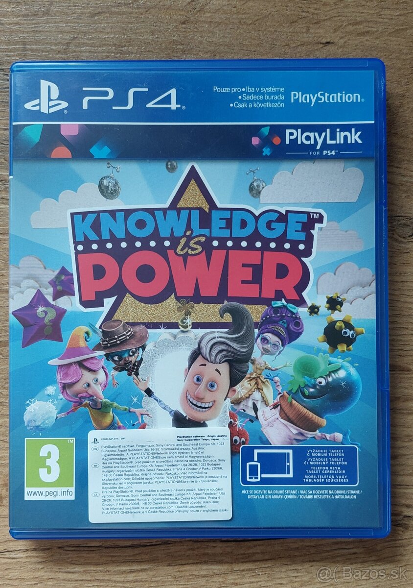 Knowledge is power /CZ/ PS4