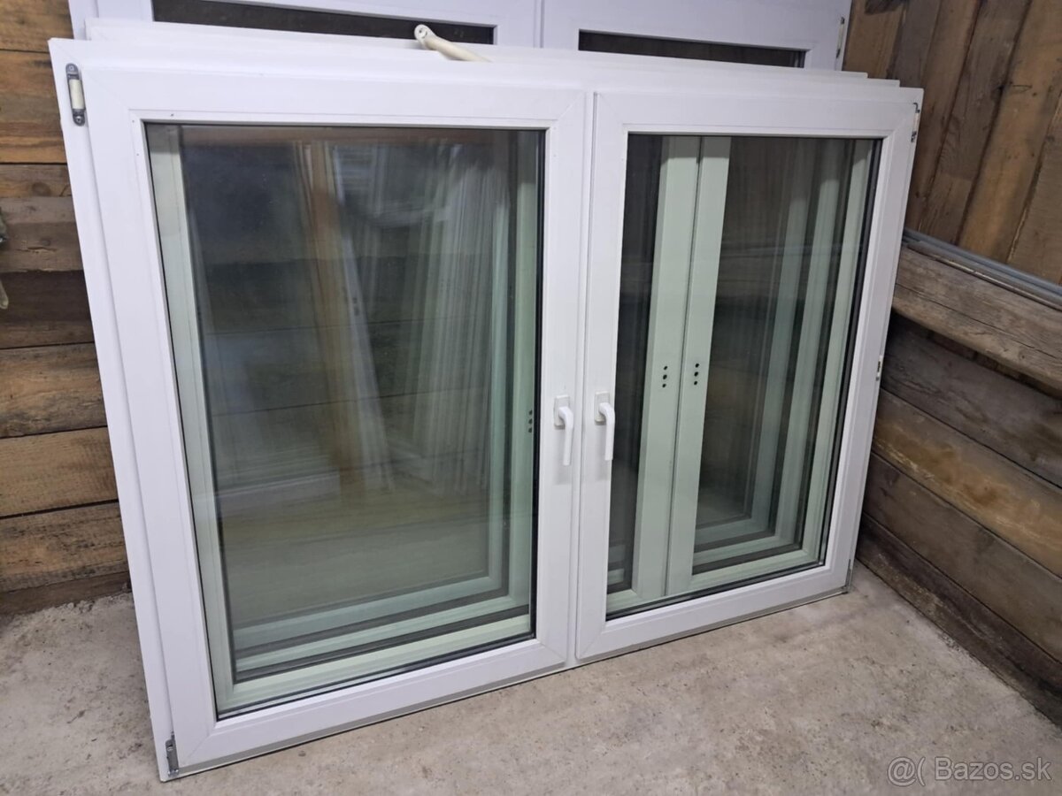 Predám plastove okna 170 x 130 cm