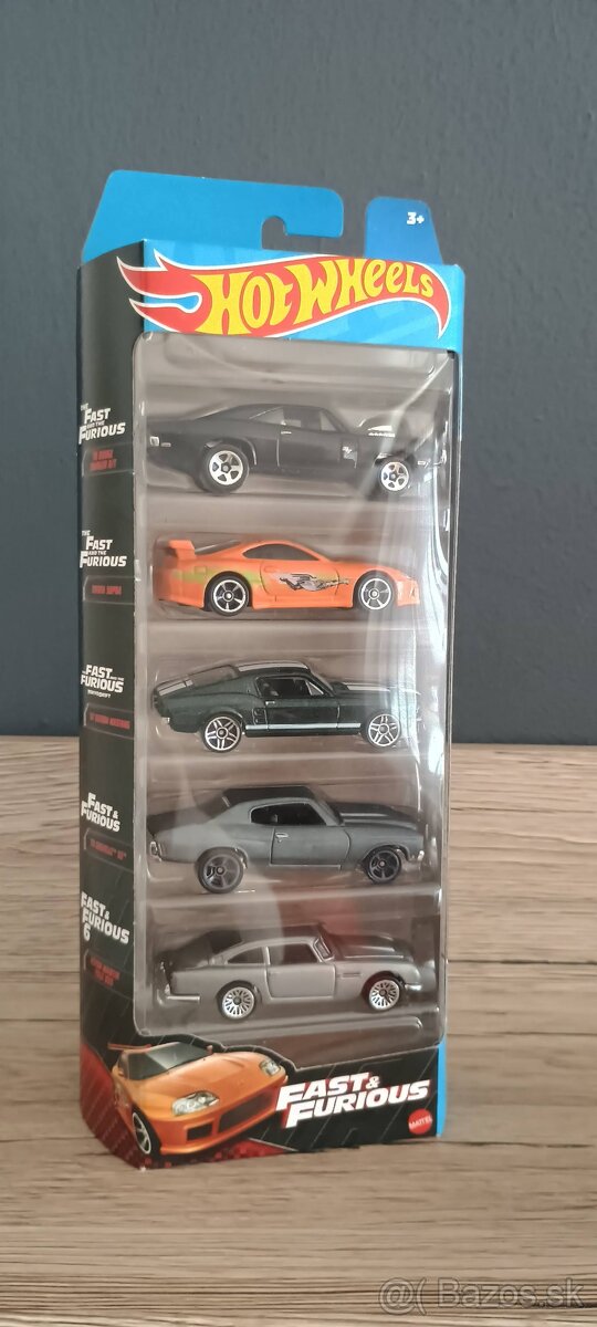 Hotwheels F&F 5 pack
