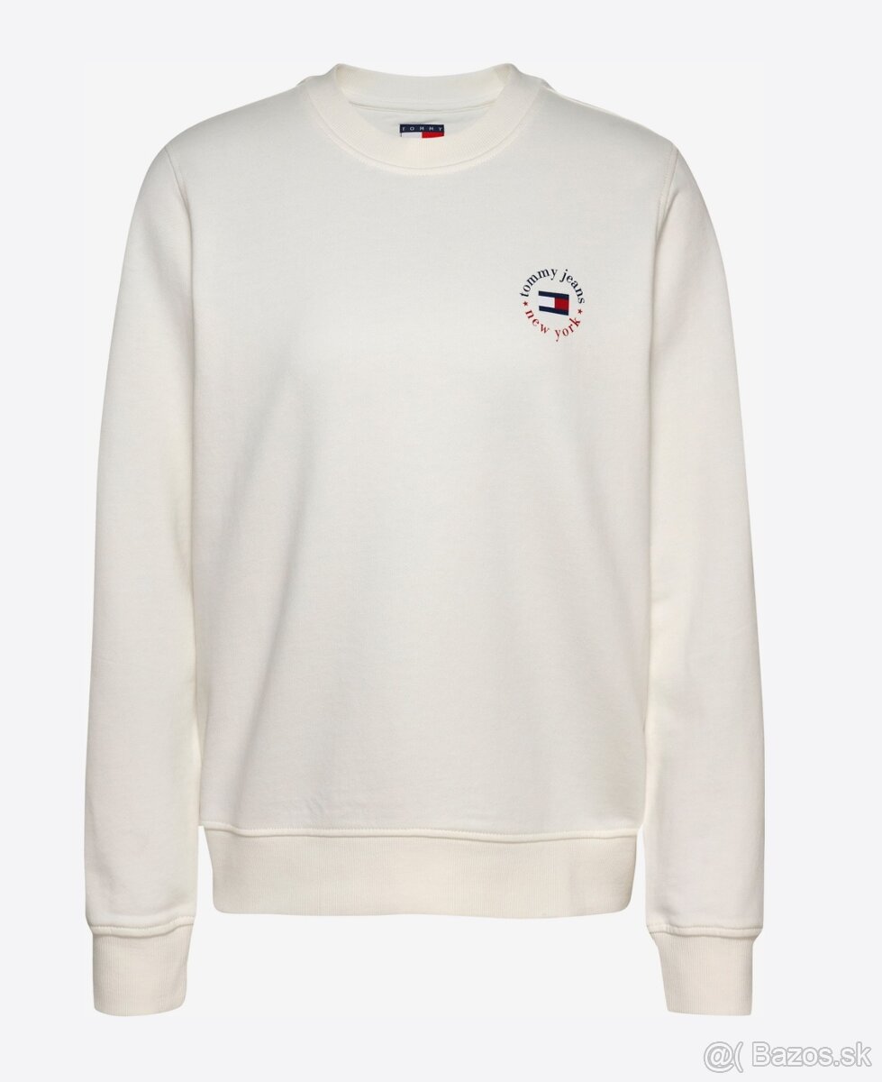 Dámska biela mikina Tommy Hilfiger
