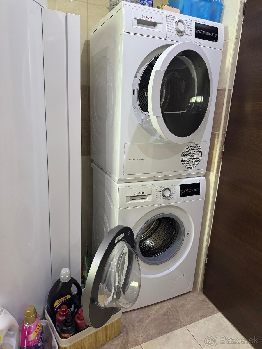 Bosch series 6 práčka a sušička spolu 500€