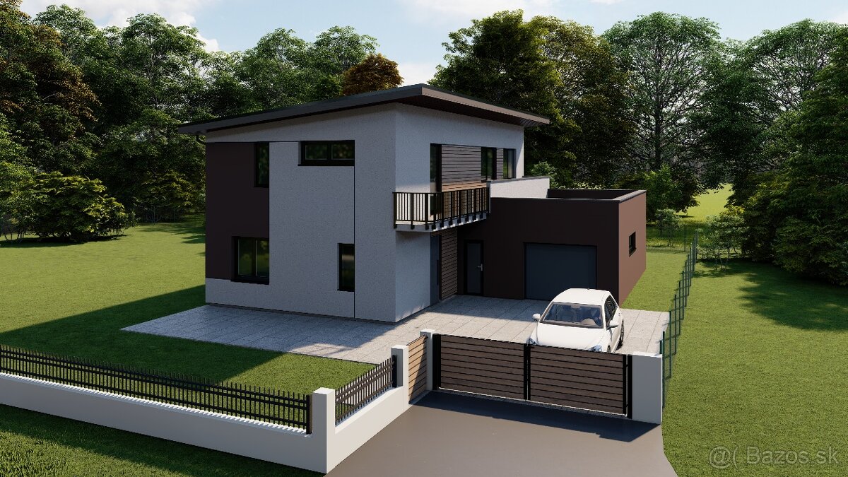 2 podlažný RD Trenčianske Jastrabie s pozemkom 1200 m2