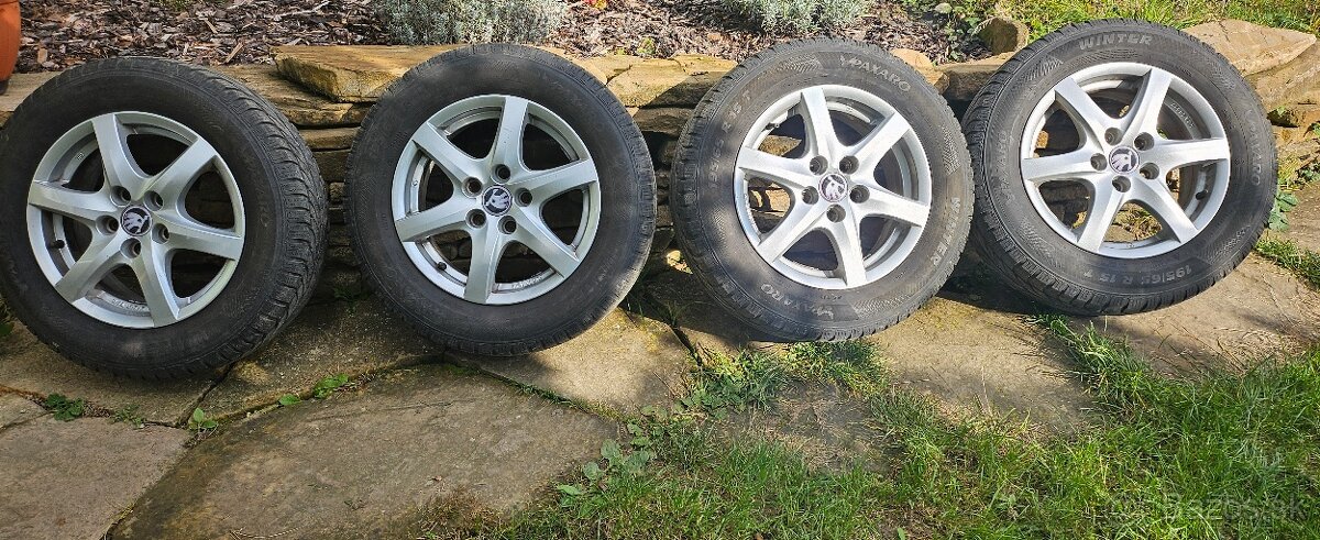 Elektrony 5x112 r15 Škoda