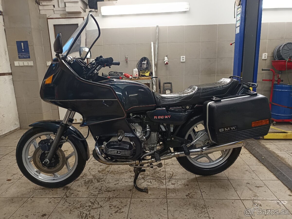Prodám BMW R 80 RT (1986) – klasický boxer v krásném stavu