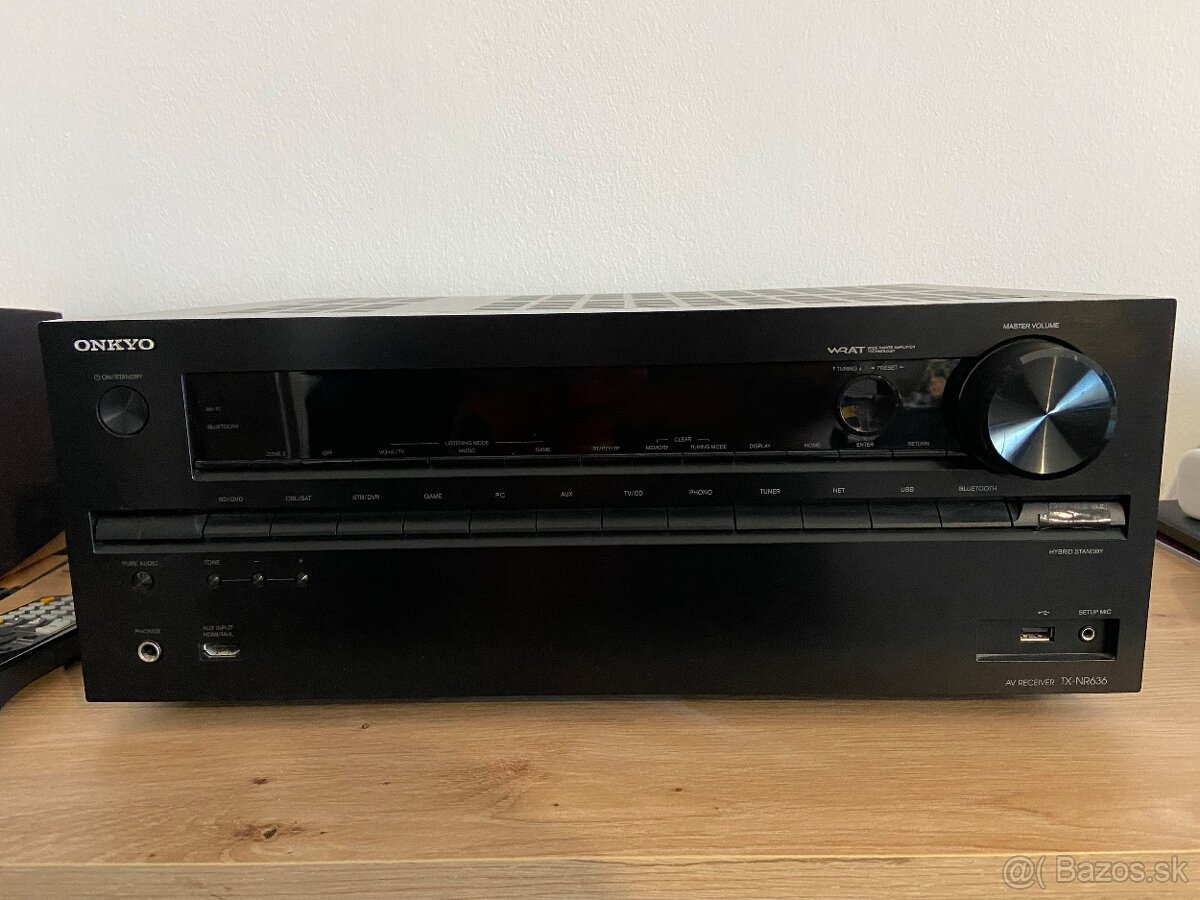 Onkyo TX NR-636 + Jamo repro set 2+1