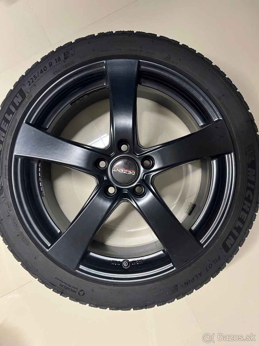 Michelin Pilot Alpin 5, 225/40/R18 na elektronoch Dezent
