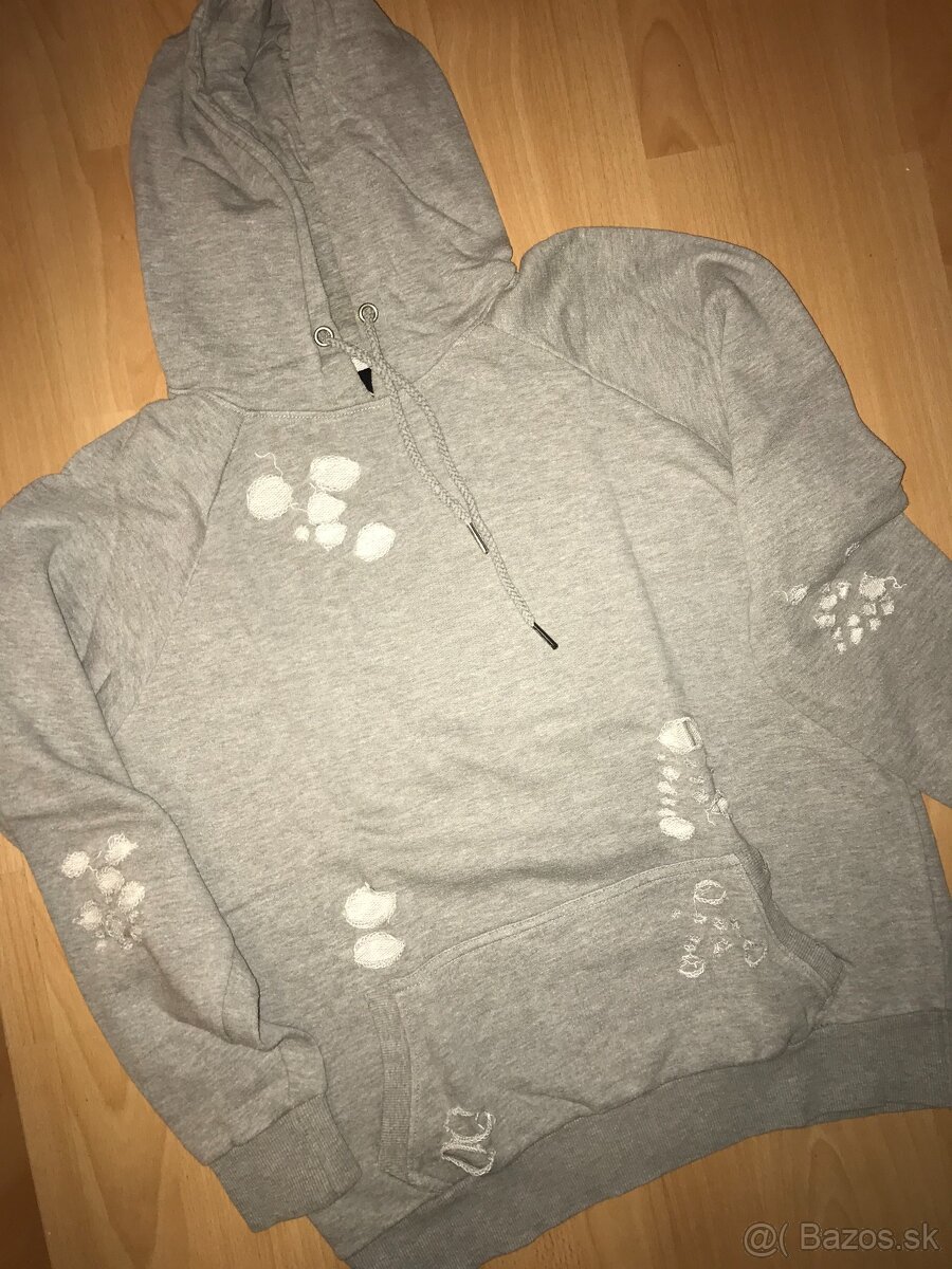 SÚPRAVA BOOHOO: mikina+tričko+rifle veľ.M a 32 (31)+darček