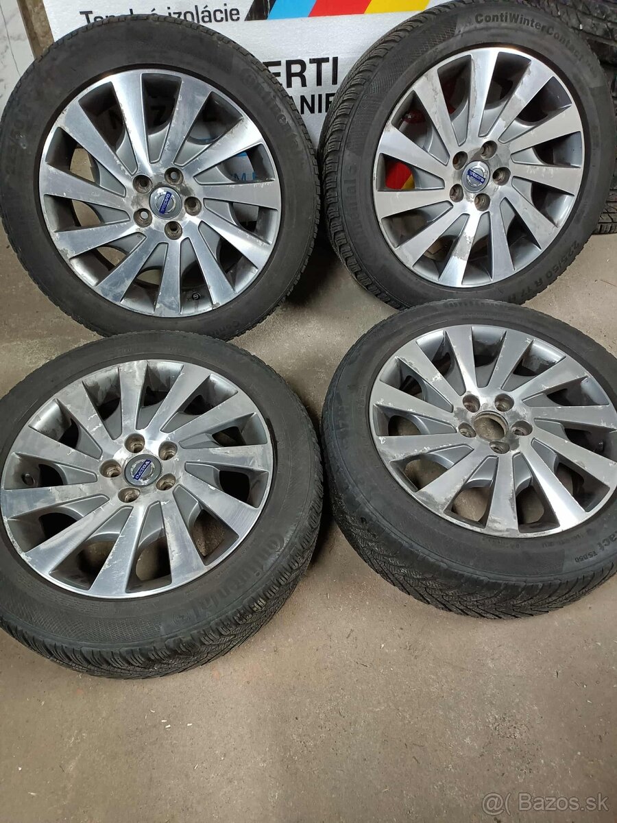 ❄️zimNe 4ks alu disky orig. Volvo 5x108 R17 225/50 r17 5mm