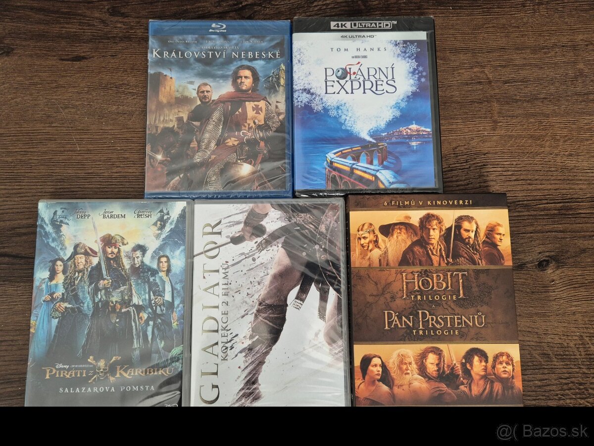 Predám Blu-ray a DVD filmy