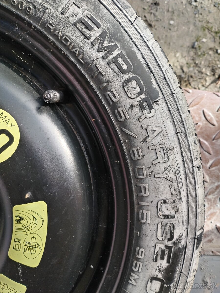 Rezerva koleso dojazd