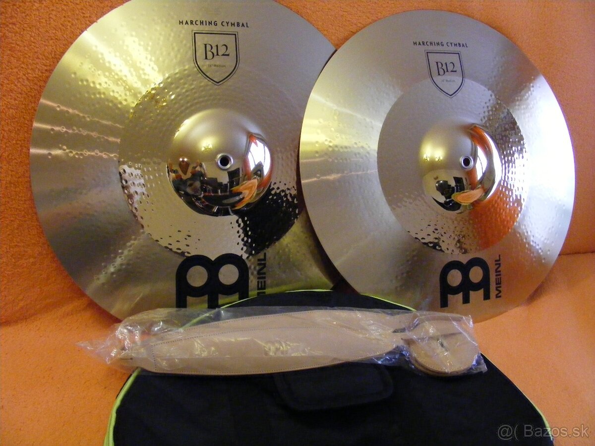 Predám činely MEINL ZĽAVA