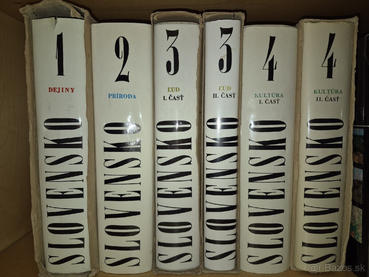 Encyklopedie SLOVENSKO 6ks