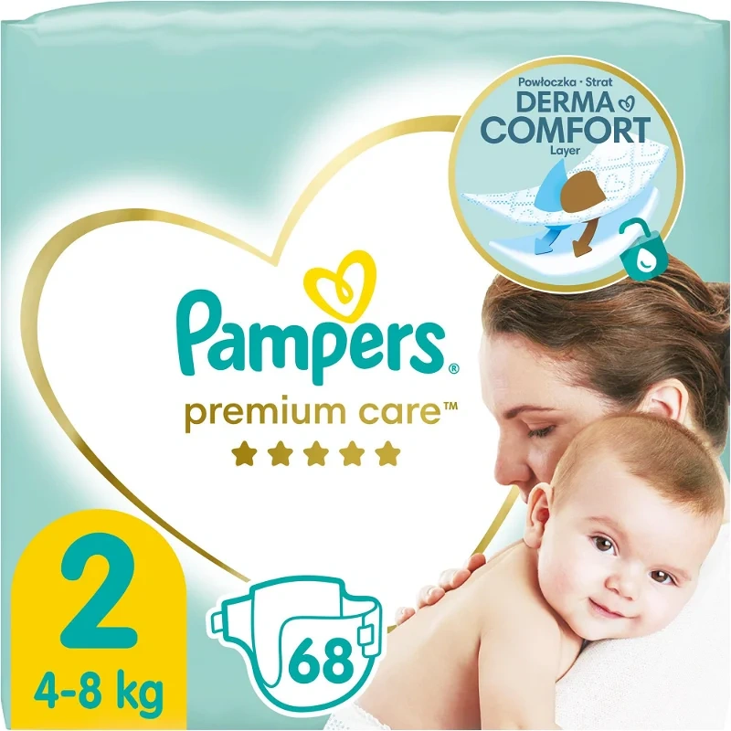 PAMPERS Premium Care veľkosť 2 - (56ks) - plienky