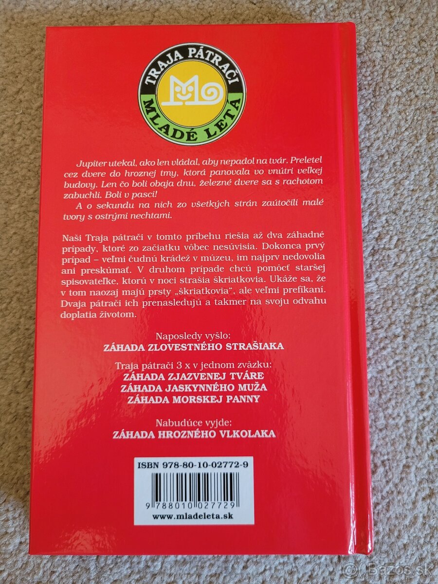 Traja pátrači, 4 knihy set
