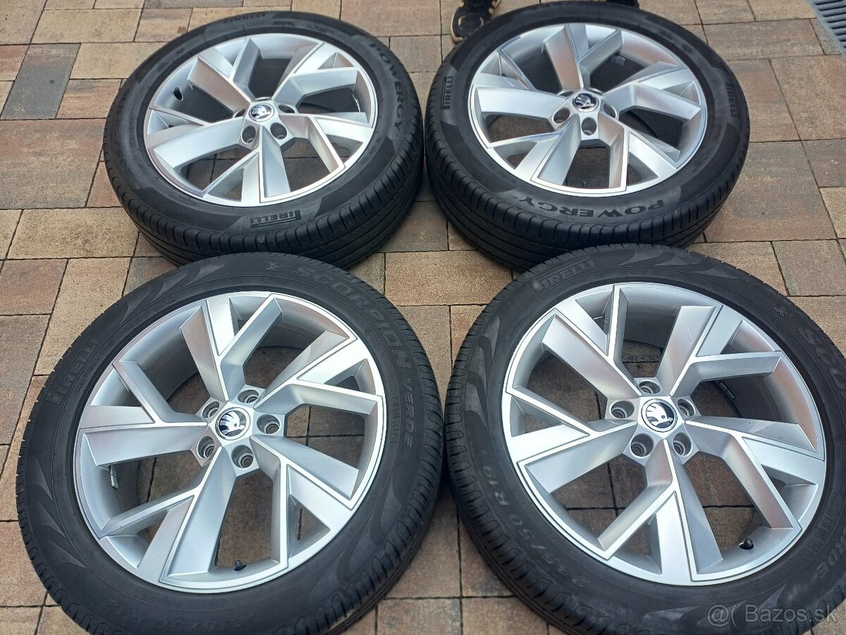 org.hlinikové disky Škoda Kodiaq--7Jx19-ET-43---5x112
