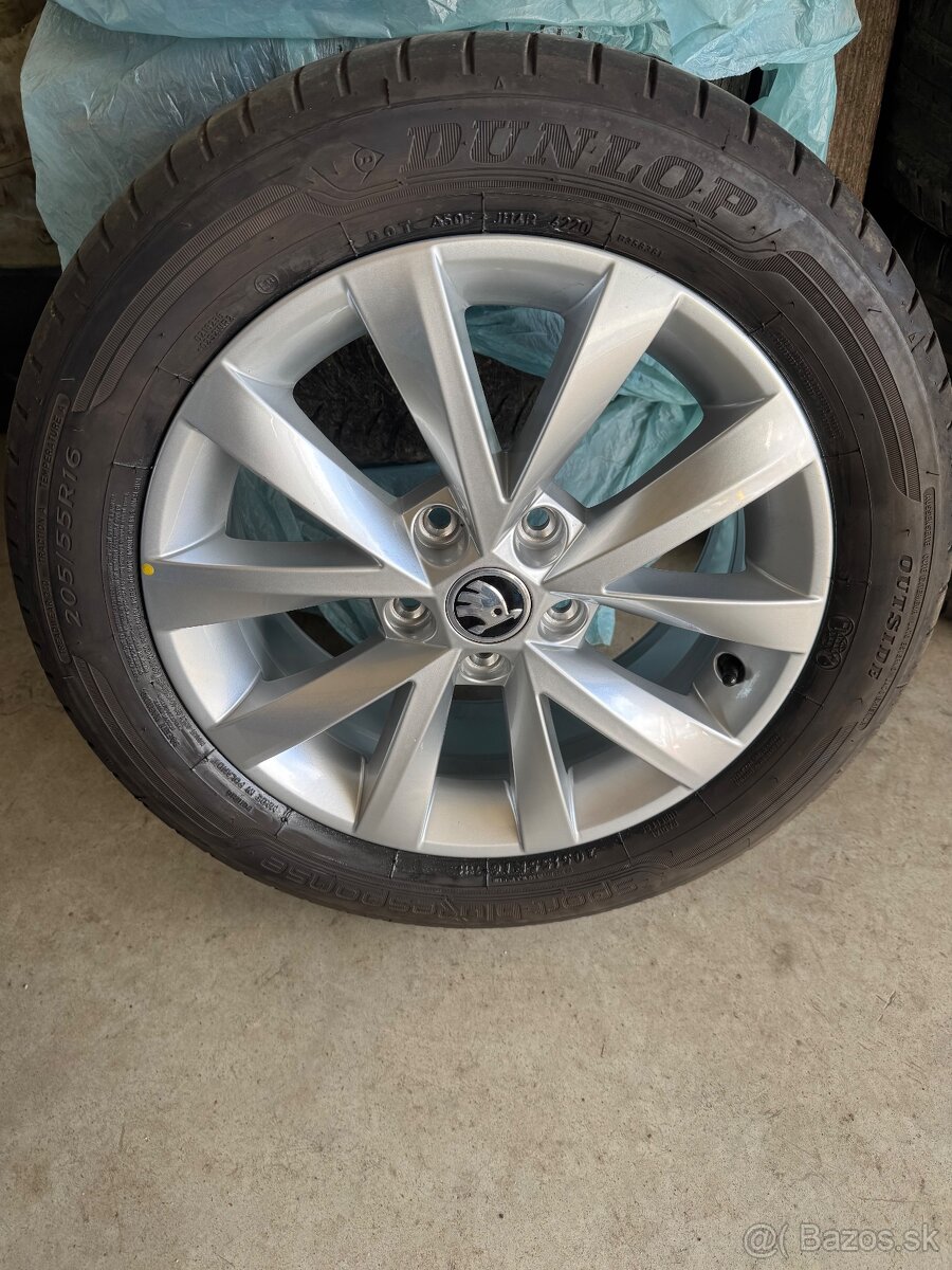 Elektróny Škoda 5x112 R16