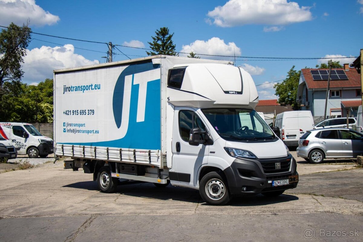 Fiat Ducato 2.3 130kW - Valník - Plachtová dodávka