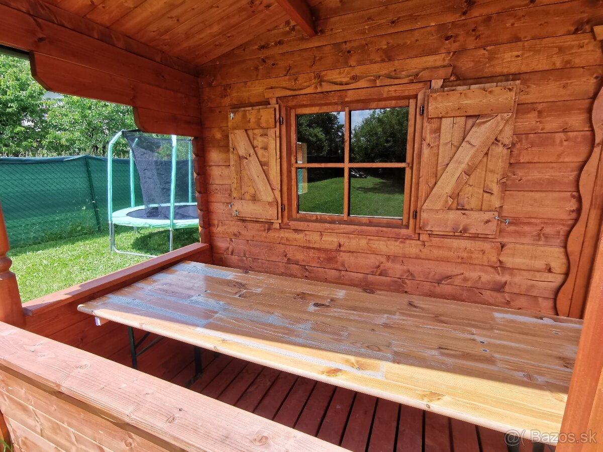 Drevenička v meste 400m2 pozemok v IBV.