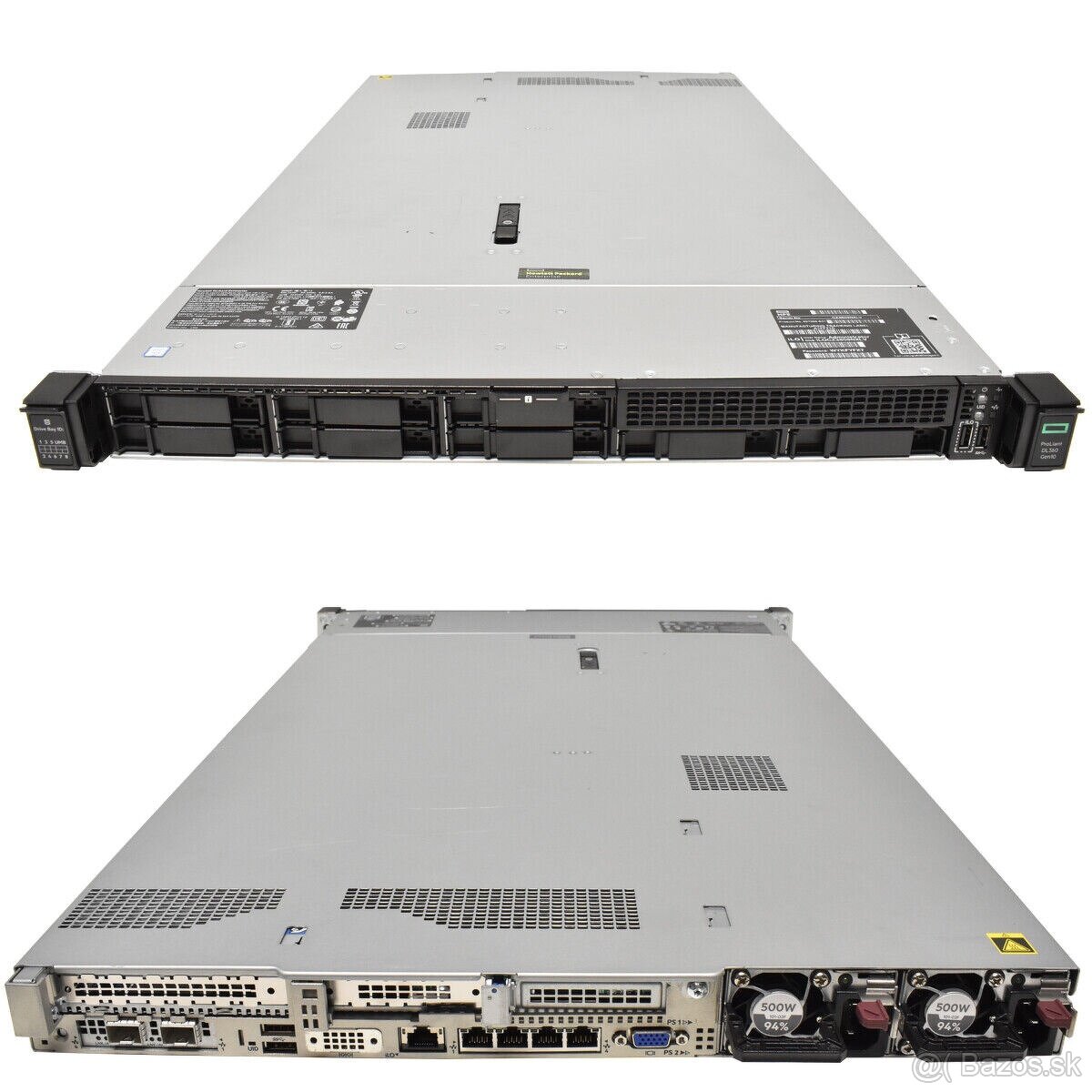 HP DL360 G10 - 2x Xeon Gold 6138, 512GB DDR4,8x1.2TBHDD