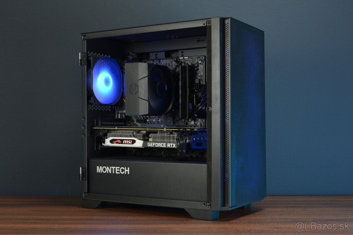 Herní PC RTX 2070 + Ryzen 5 4600G + 2,25TB