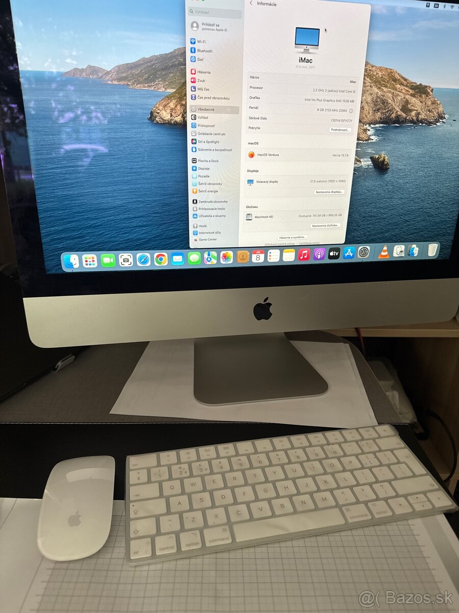 Apple iMac 21,5” 2017 8GB/1TB i5 2,3GHz