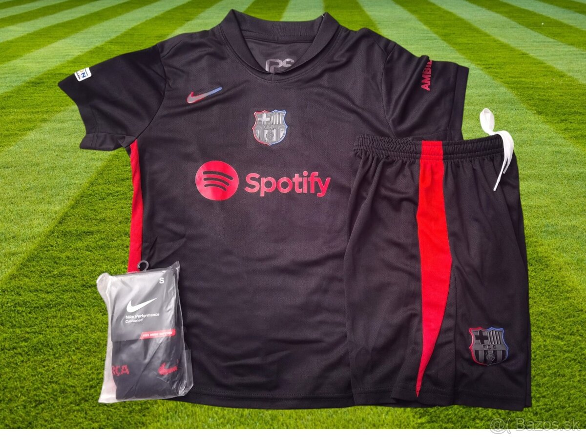dres Yamal FC Barcelona black edition 105-145cm