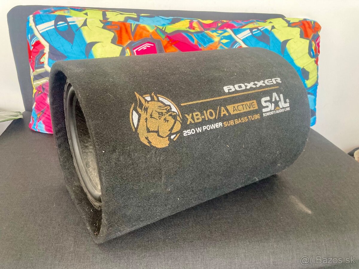 ↘️Autoreproduktor 250mm subwoofer - aktívny SAL BOXXER