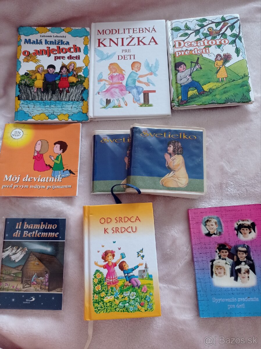 Kresťanské knihy pre deti a Biblia pre katolícku ženu