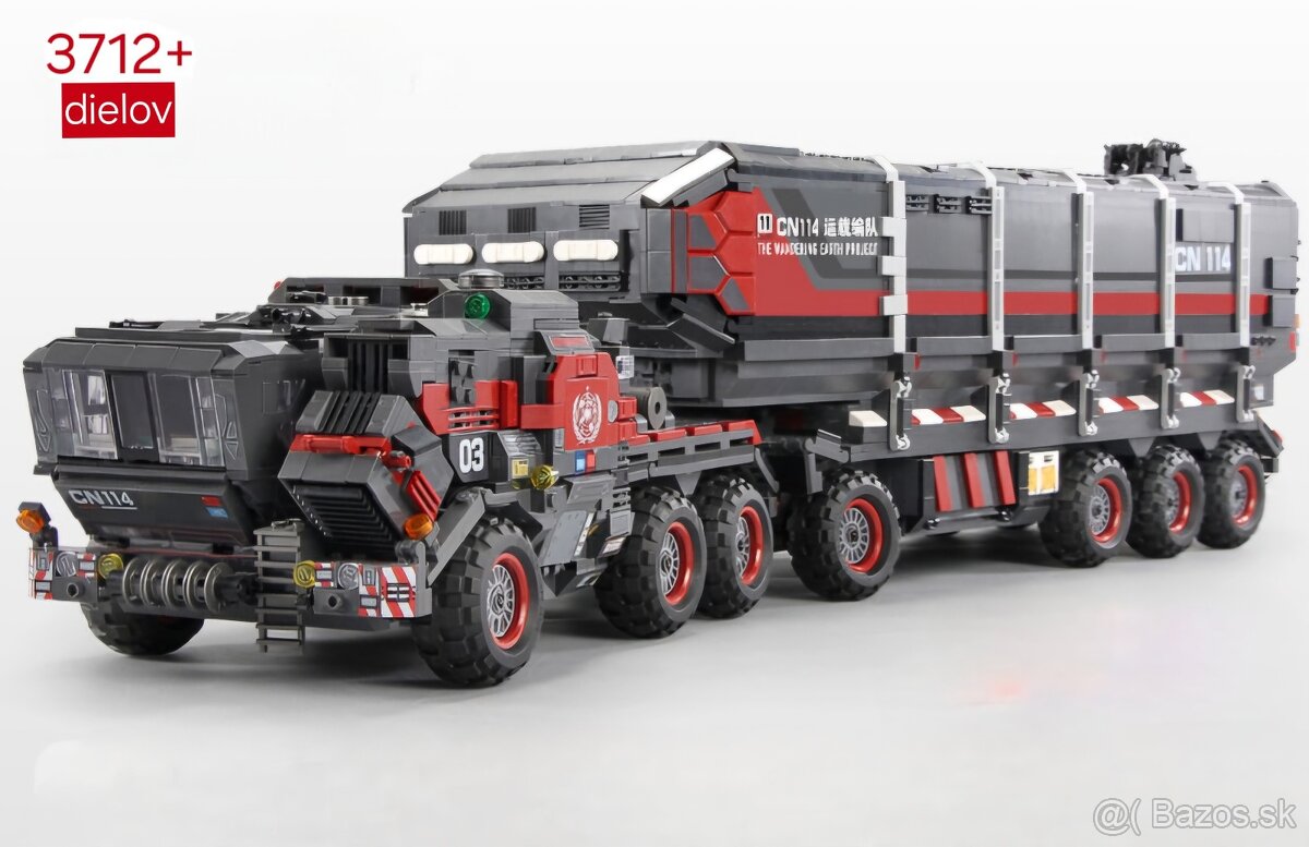 Technická stavebnica Sci-fi Transportér - (3712 dielov)