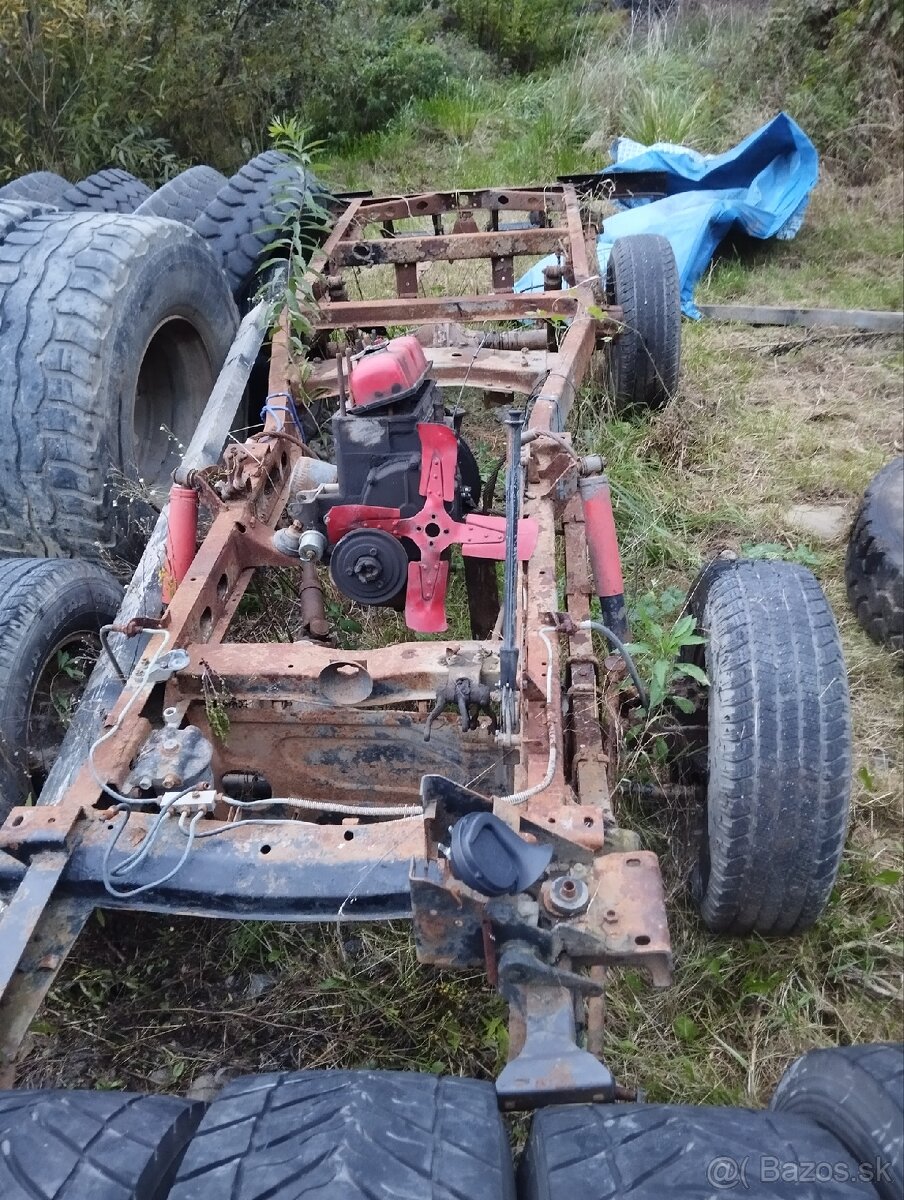 Uaz 452 podvozok