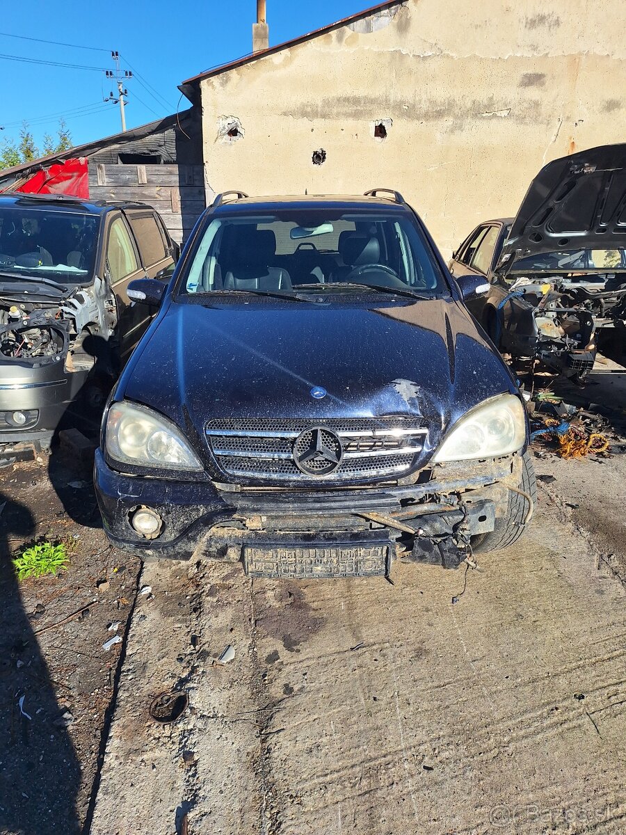 Rozpredám mercedes Ml400cdi 184kw rok03 w163