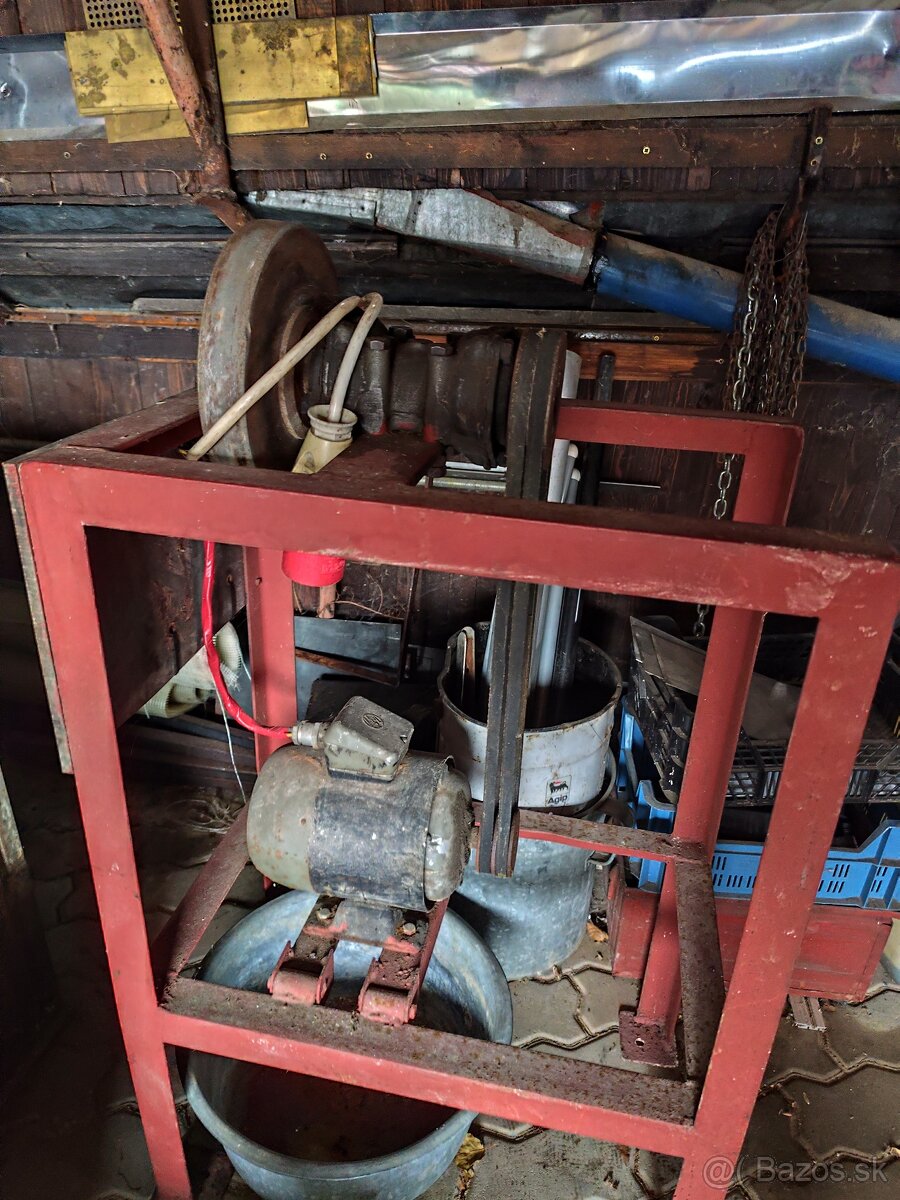 Predám stojanovu brúsku s motorom 1.5KW