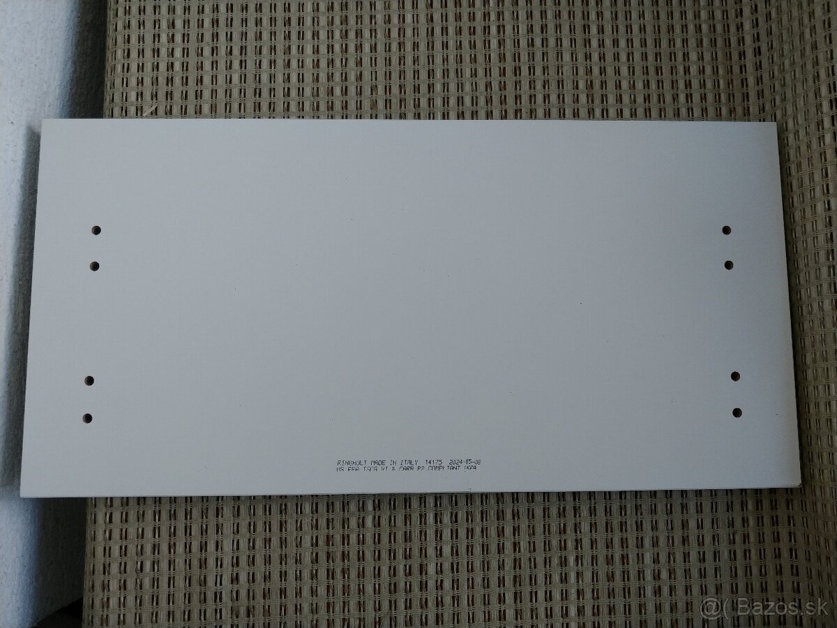 RINGHULT Čelo zásuvky, lesklá biela, 40x20 cm, Ikea, nové