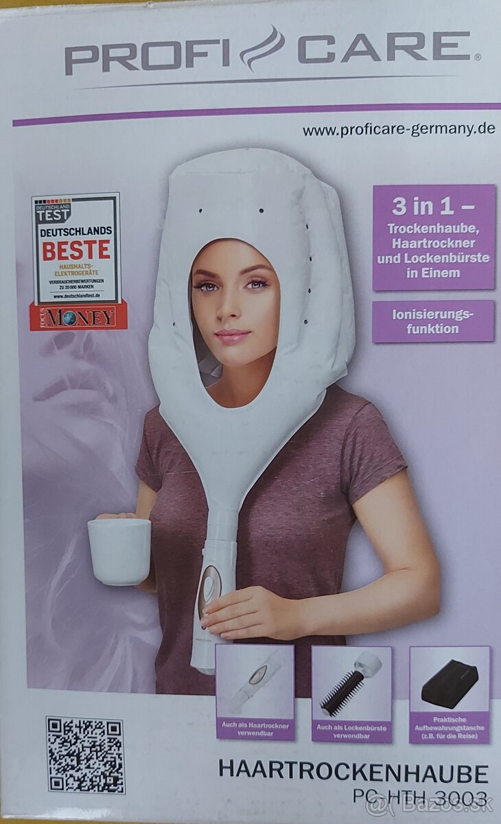 Helma na sušenie vlasov