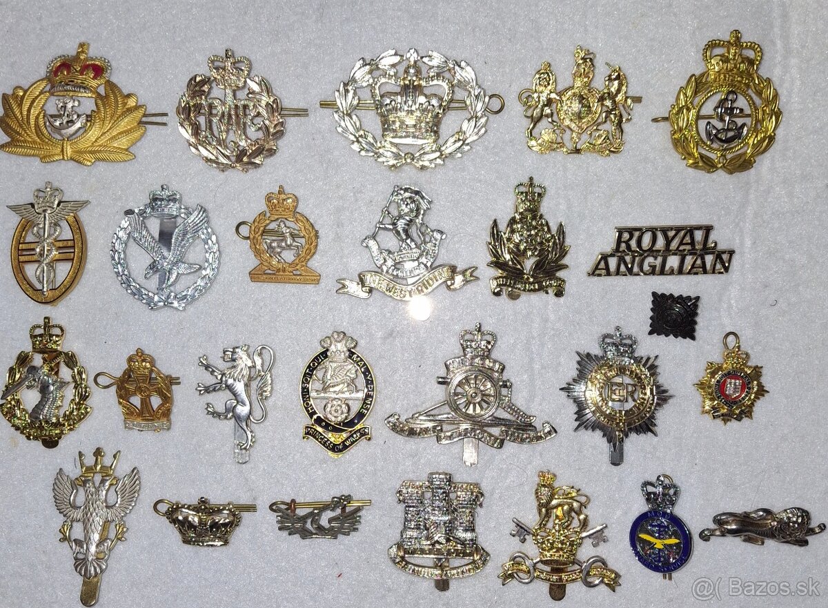 Vojenské  odznaky mix