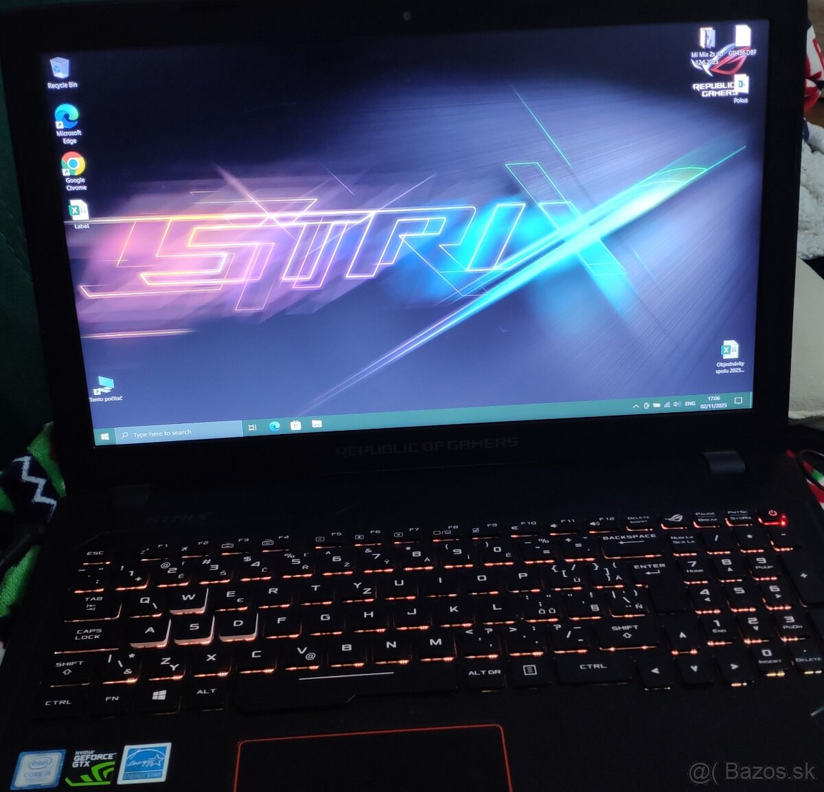 notebook ASUS ROG STRIX