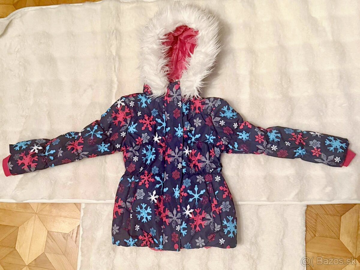 Dievčenská zimná bunda na predaj