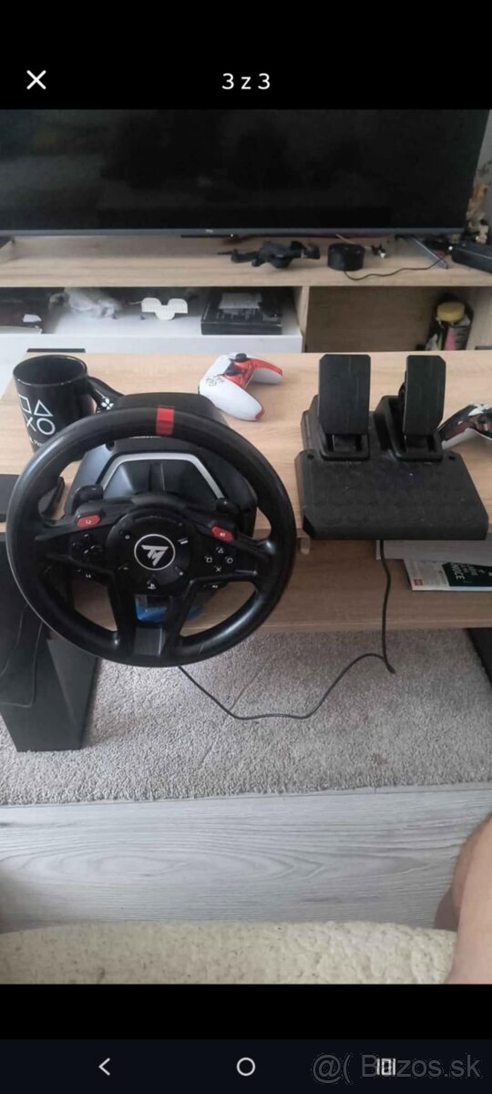 Pretekársky volant pre Playstation 4, 5