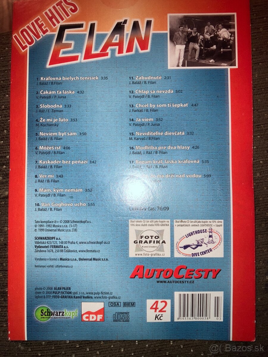 Predám najlepšie pesničky od Elánu