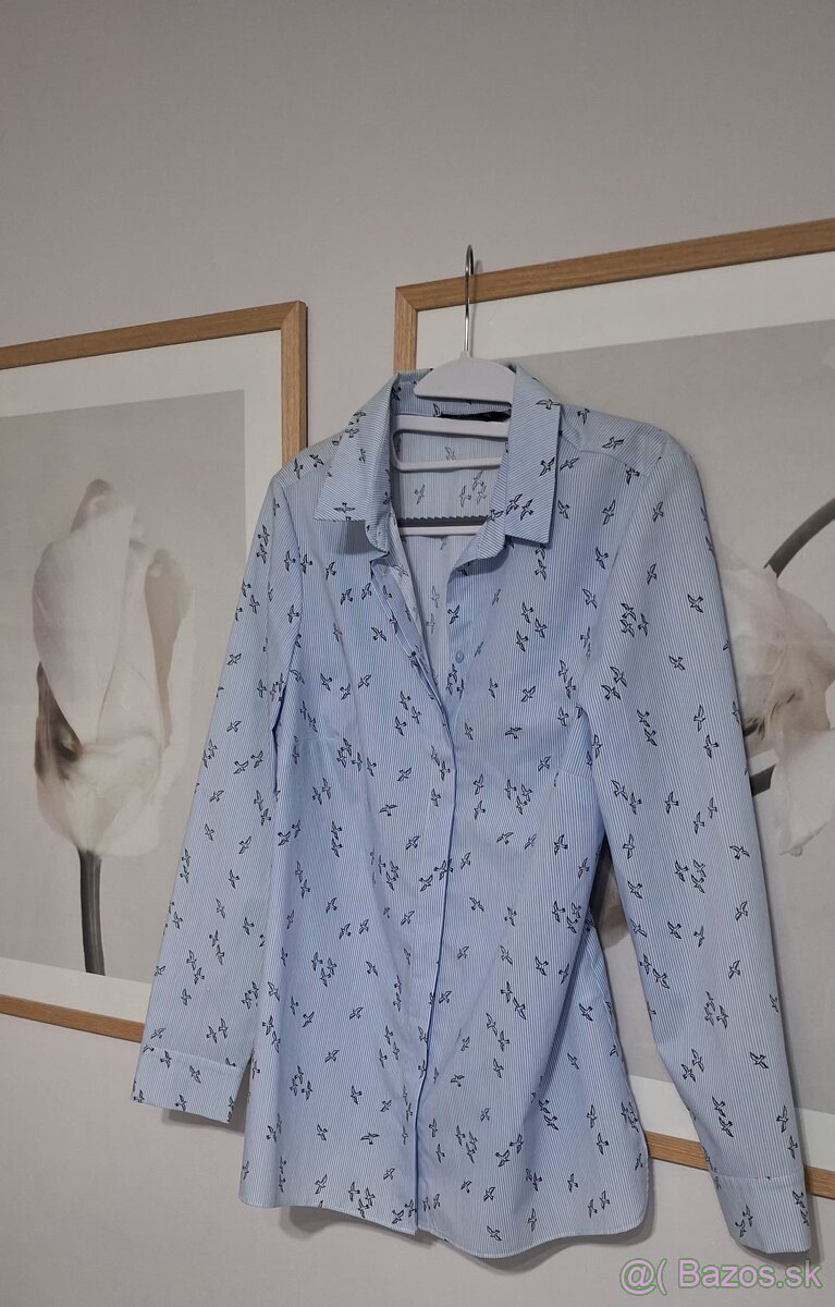 Dámska blúzka s vtacikmi