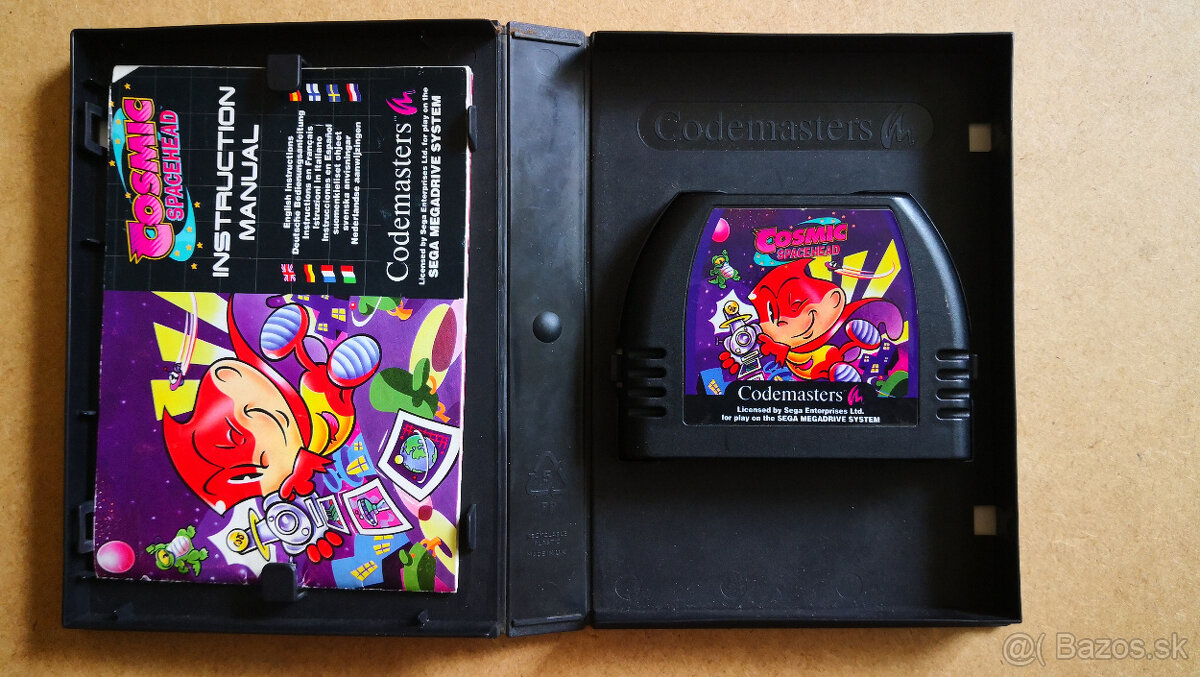 SEGA Megadrive hra - Cosmic Spacehead (1993)