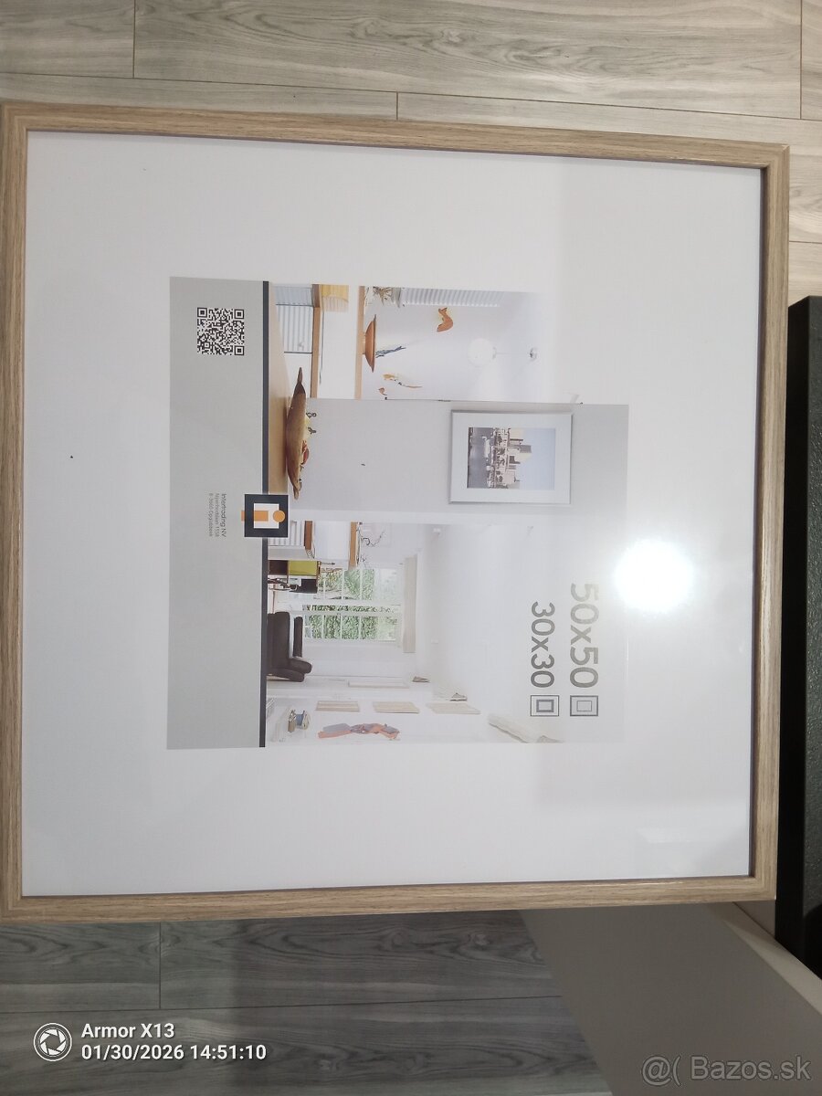 Predám 3 rámy na obraz