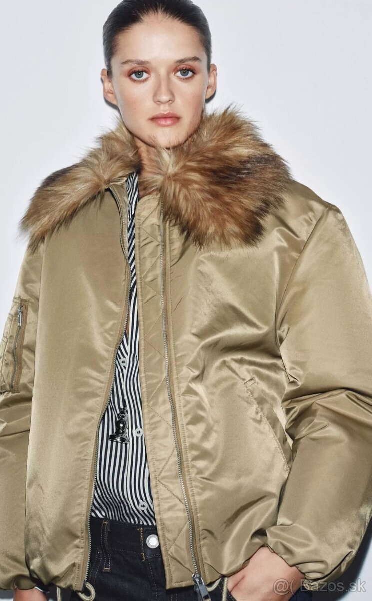 Dámska bomber bunda Zara- nová