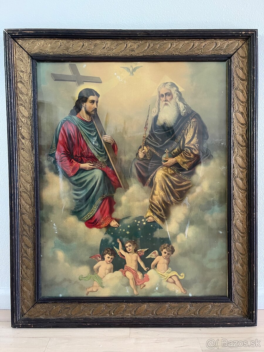Stary obraz Svata Trojica